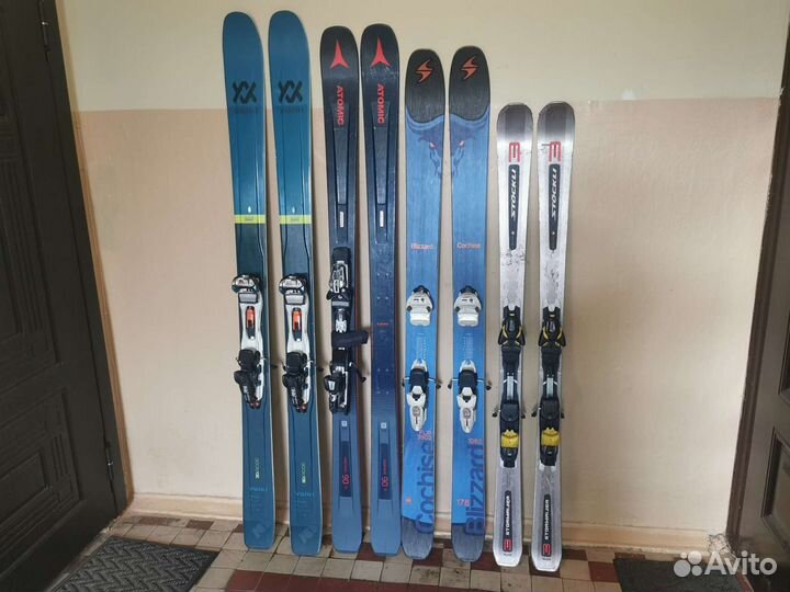 Горные лыжи универсальные, скитур, фрирайд