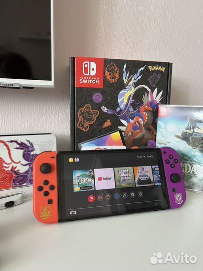 Nintendo switch oled pokemon