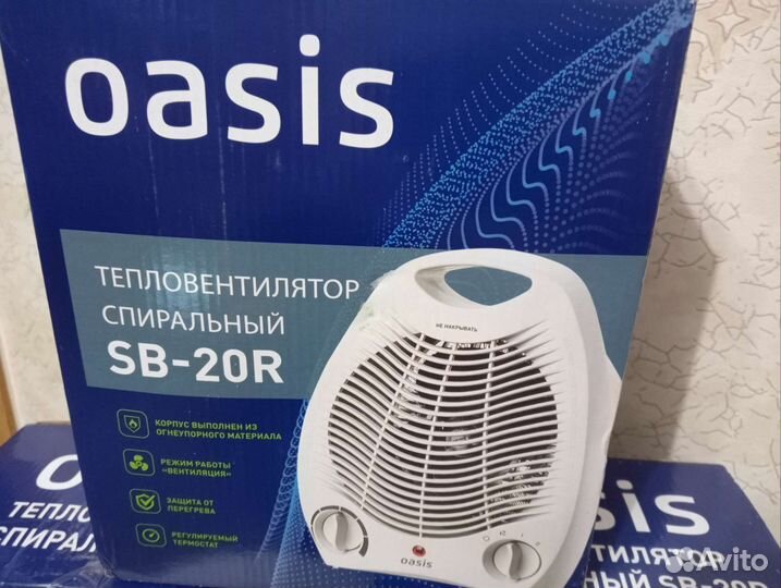 Тепловентилятор oasis