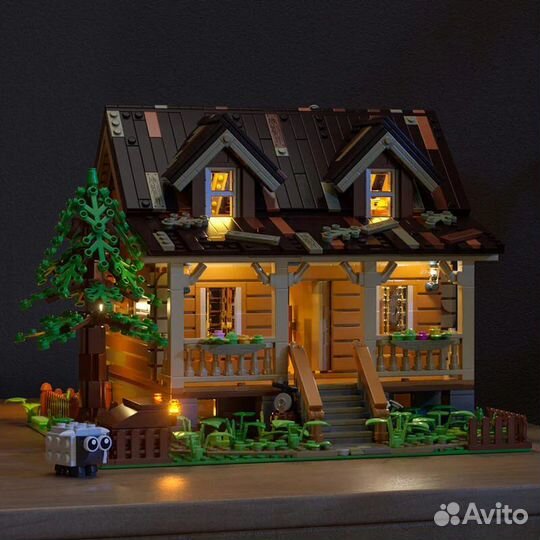 Конструктор funwhole Wood Cabin Хижина в лесу