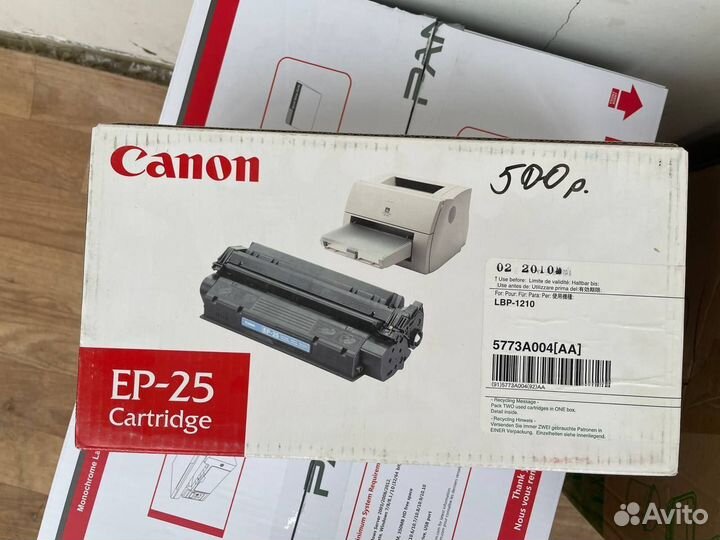 Картриджы Xerox, HP, Canon