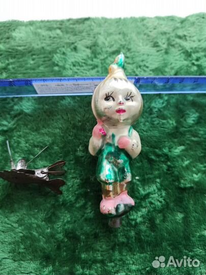 Ёлочные игрушки Чипполино из набора нечастый