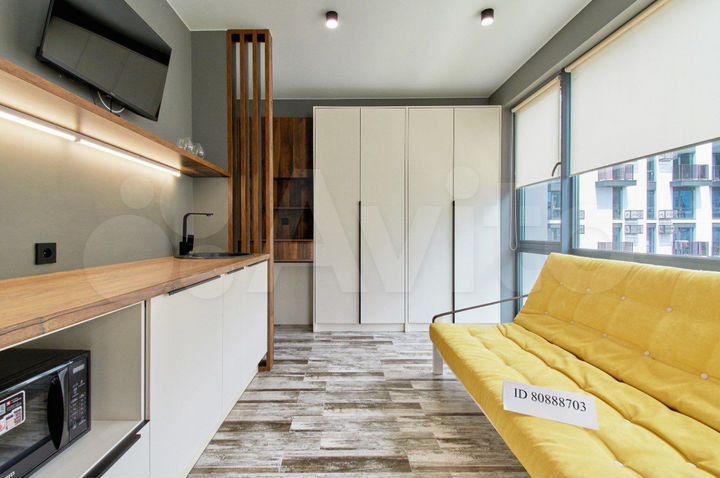 Квартира-студия, 30 м², 8/8 эт.