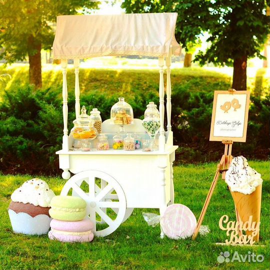 Тележка кенди бар на праздник