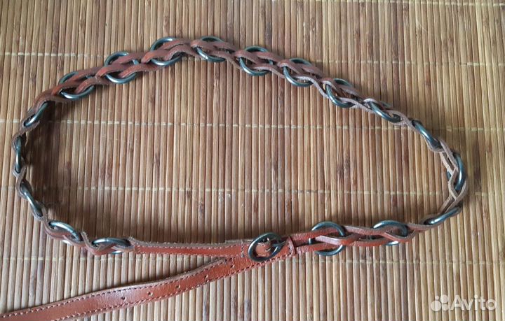 Ремень женский кожаный