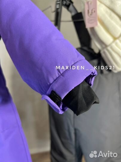 Зимний костюм для девочки новый