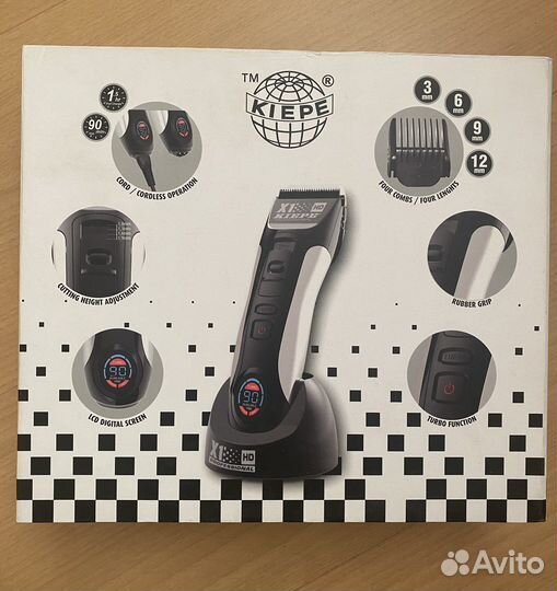 Машинка для стрижки проф Kiepe X1 HD новая