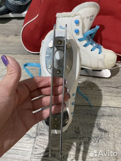 Коньки фигурные даухполозные