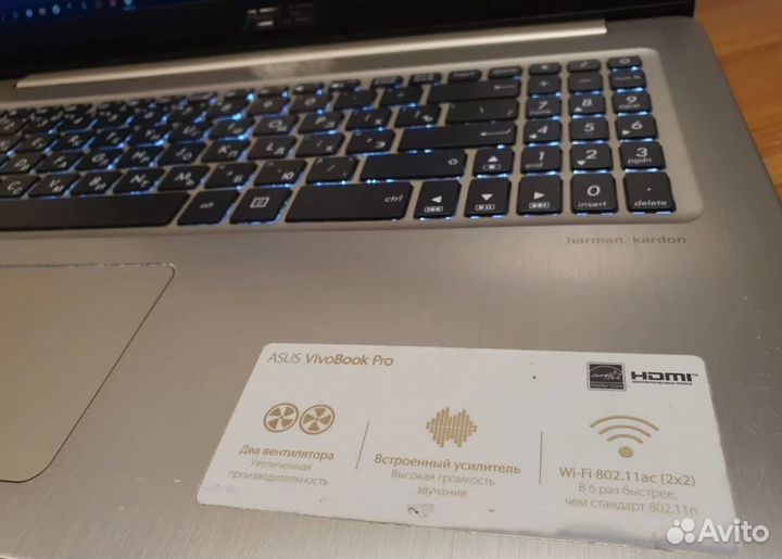 Ультрабук asus VivoBook Pro 15,6