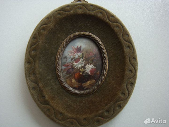 Миниатюра (Италия 1920г.) и Микромозаика