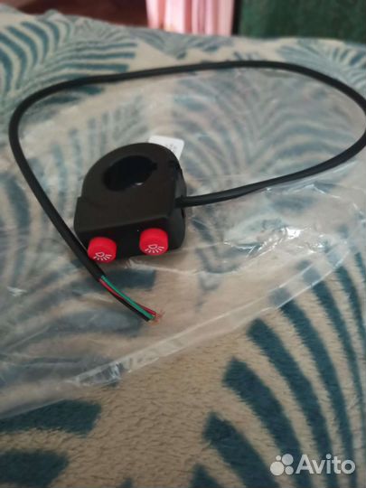 Кнопки света с фиксацией на руль 22мм