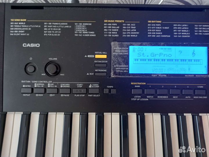 Синтезатор casio ctk 4400