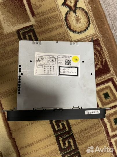 Магнитола volkswagen RCD 310