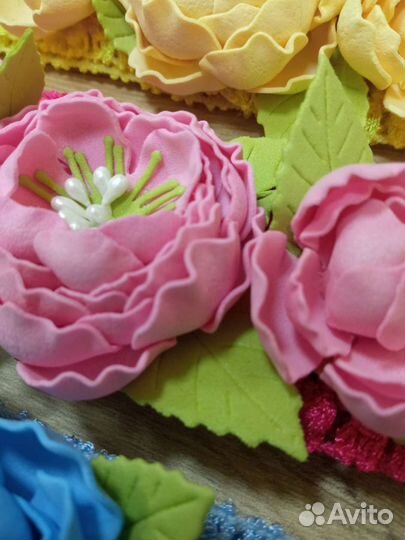 Повязка на голову для девочки