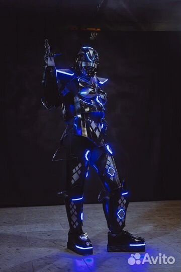 Космический VIP Костюм Робот Киборг Андроид
