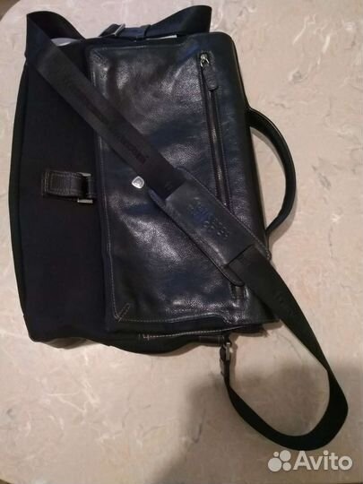 Мужской кожаный портфель Италия