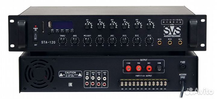 SVS Audiotechnik STA-120 Усилитель 6 зон, 120 Вт