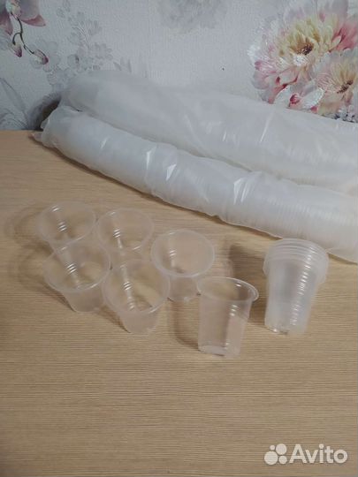 Стаканчики 50мл. одноразовые