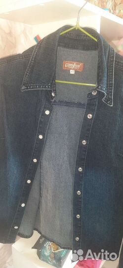 Джинсовая рубашка