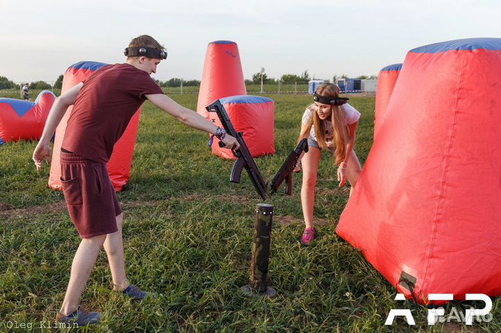 Выездной лазертаг для детей и взрослых