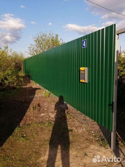 Заборы ворота навесы