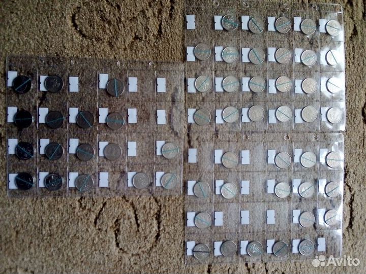 Коллекция 5 руб. повороты.56 шт