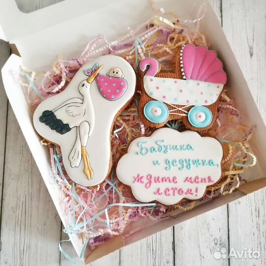 Пряники топперы в торт на праздник