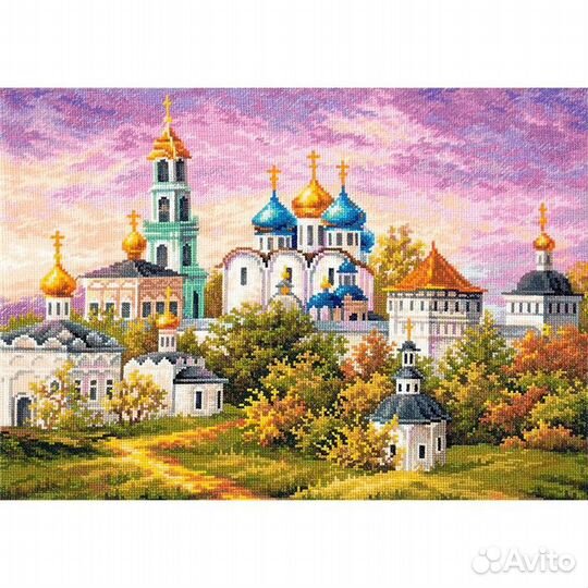 Набор для вышивания крестом 'Троице-Сергиева Лавра