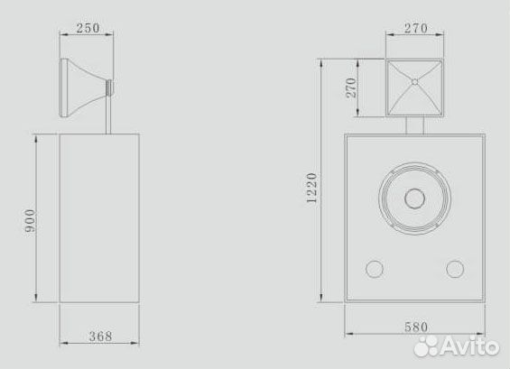 Акустическая система cinematic C-115SC