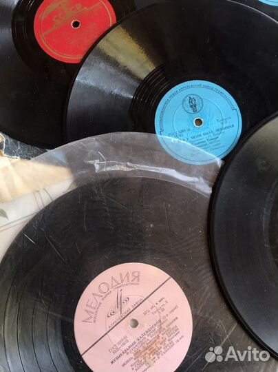 Пластинки старые