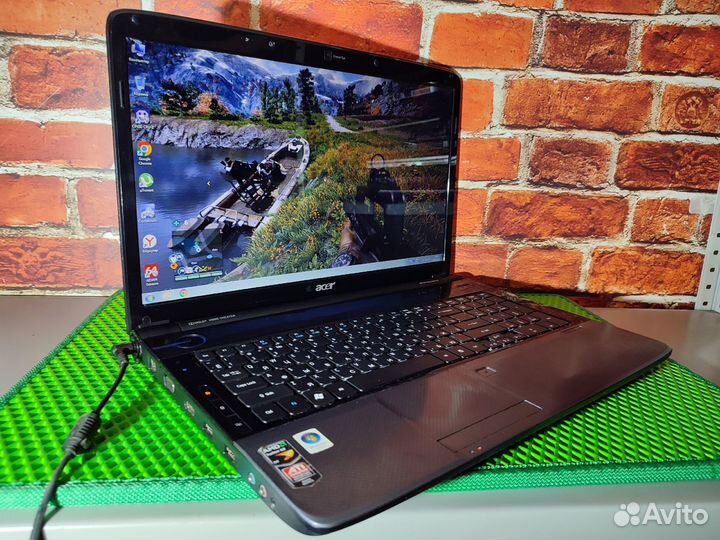 Acer 7535G - 17 Дюймов\ Turion X2 \ 512 Видео \320