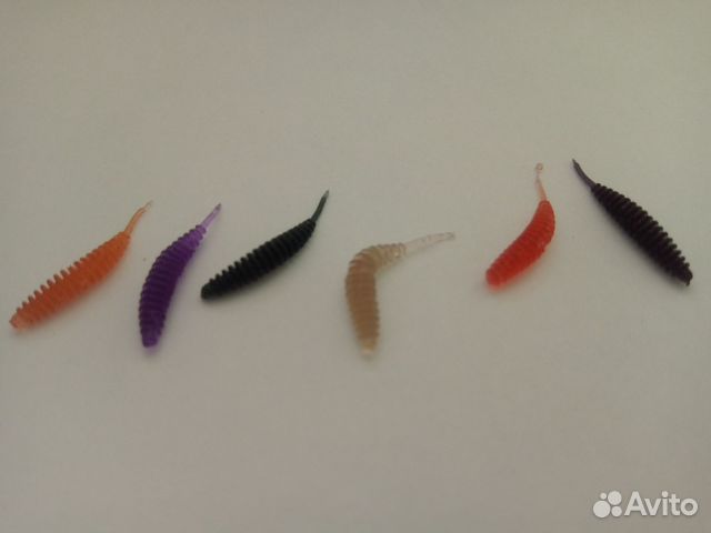 Силиконовые приманки и мормышки