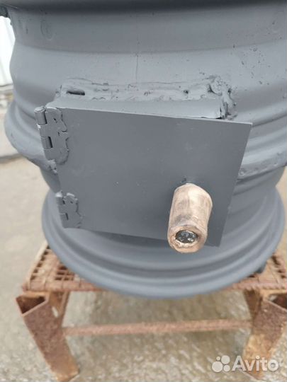 Печь для казана из дисков