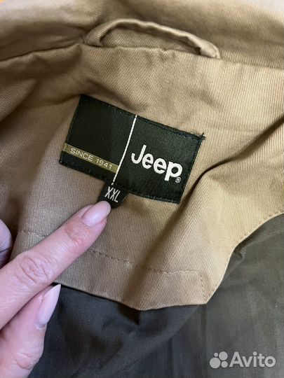 Куртка мужская джинсовка Jeep