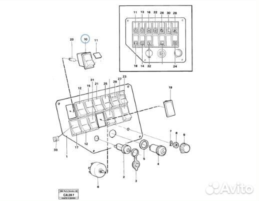 Выключатель света основной 4803461