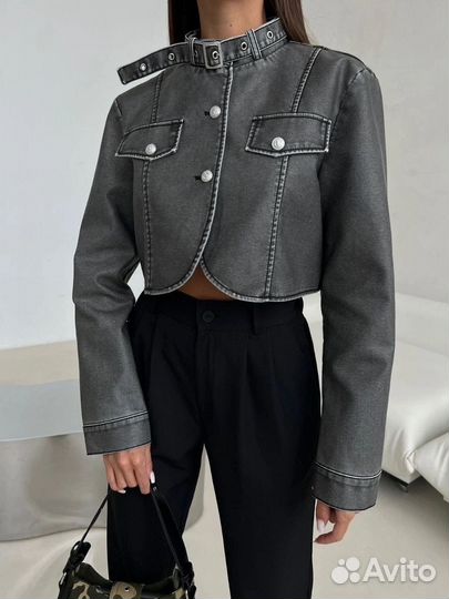 Кожаная куртка косуха