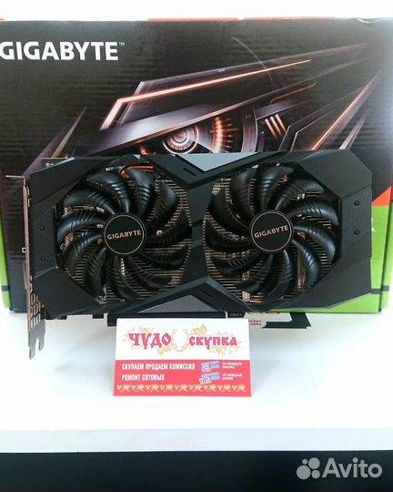 Видеокарта Gigabyte nvidia GeForce GTX 1660 Ti 6Gb