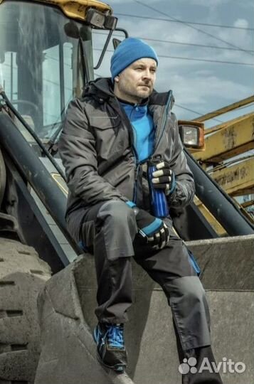 Утепленная куртка hoegert technik REN графит