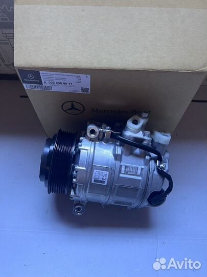 Компрессор кондиционера мерседес мл166