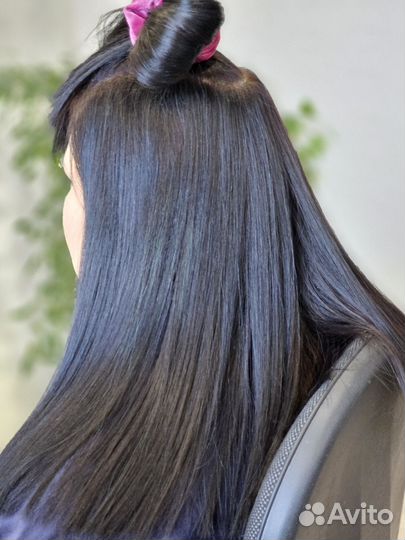 Кератиновое выпрямление волос ботокс