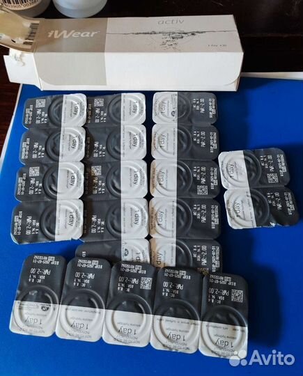 Линзы контактные однодневные