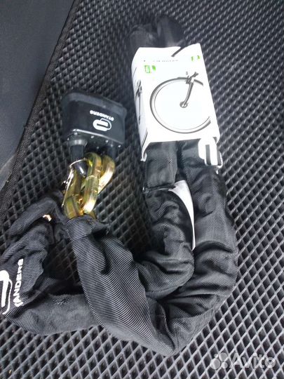 Цепь с замком 12 мм для велосипеда, мопеда