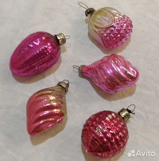 Интересные игрушки на ёлку СССР