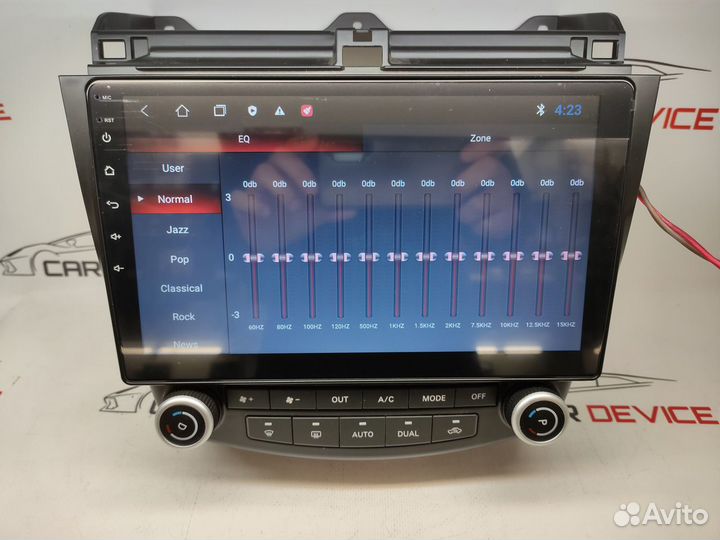 Магнитола Android Honda Accord 7 2005-08