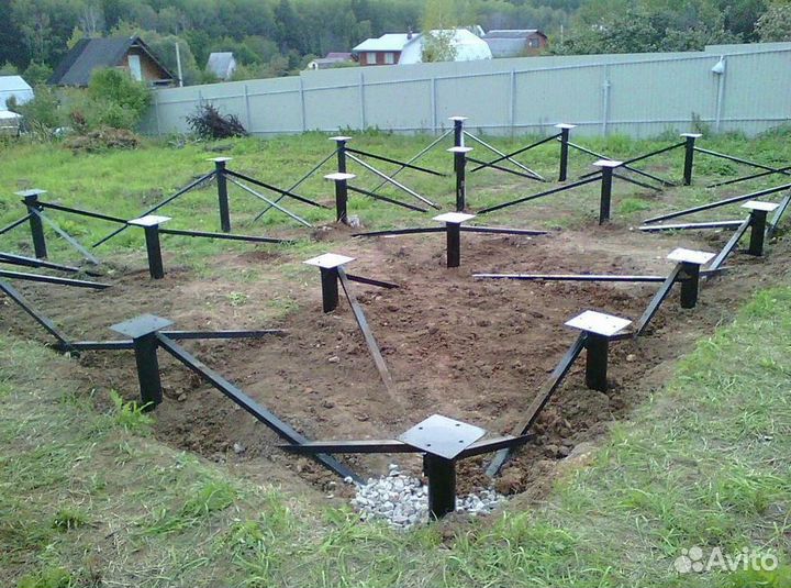 Винтовые Сваи для сложных грунтов