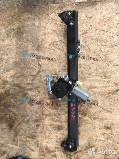 Стеклоподъемник задний левый BMW X5 E53 рест. 2005