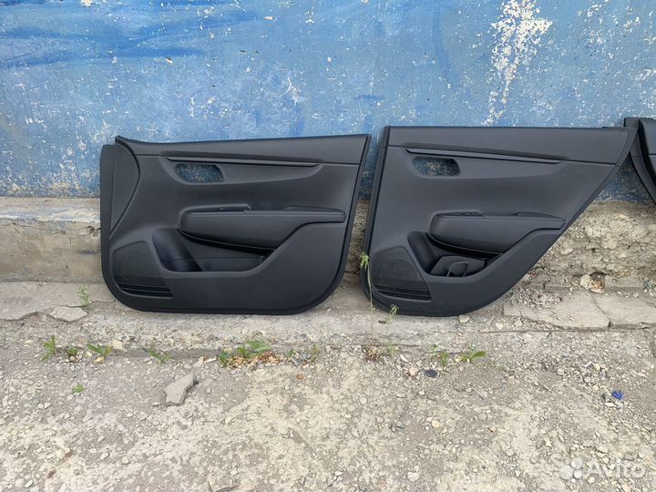 Обшивки дверей Kia Rio 4/Kia Rio X-Line Оригинал