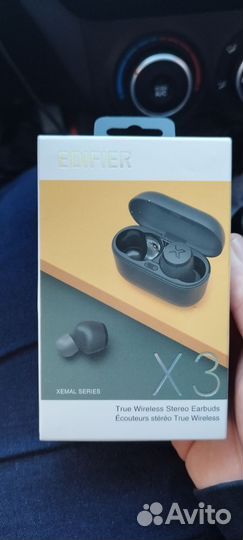 Наушники TWS Edifier X3