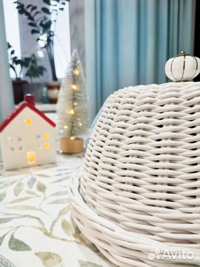 Хлебница декоративная плетеная