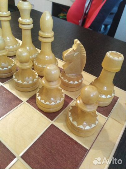Шахматы деревянные ручной работы